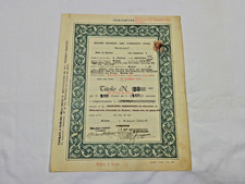 CERTIFICATO AZIONARIO