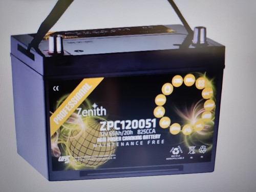 Batteria nautica zenith - batteria,