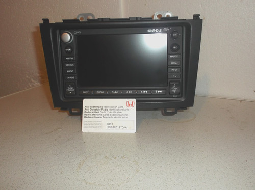 Autoradio honda 2vn0 - honda, dvd