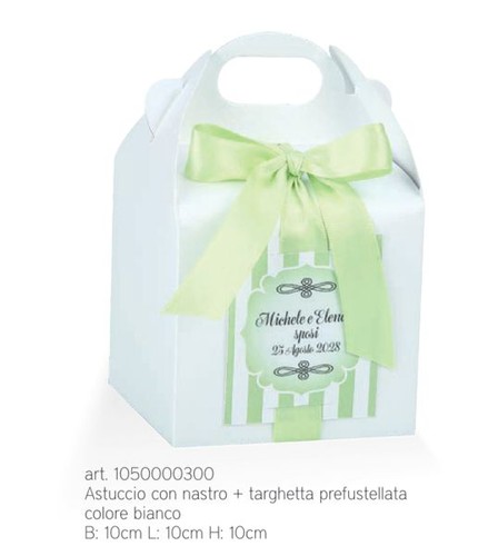 Scrigno bianco perlescente - scrigno,
