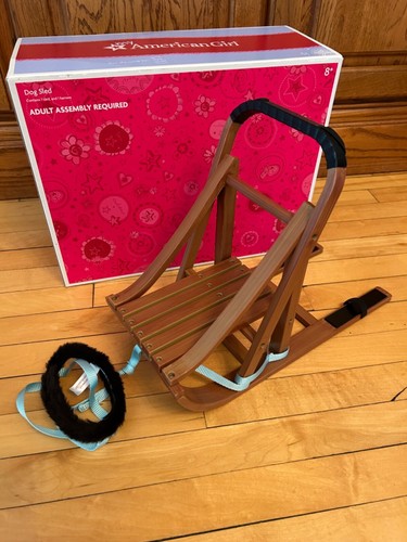 American girl doll dog sled - girl,