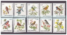 San marino 1972 uccelli e - ,