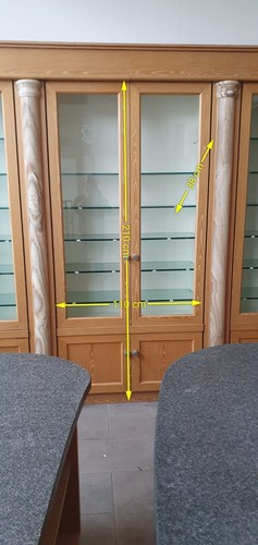 Vetrina dispensa cristalliera - dispensa,