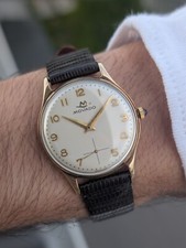 Movado anni 1950s - movado, 9kt