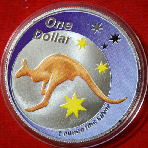 Australia oncia argento 1 - australia,