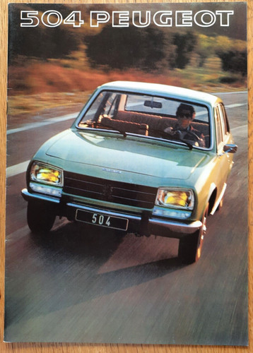 Brochure catalogo auto peugeot - brochure/catalogo,