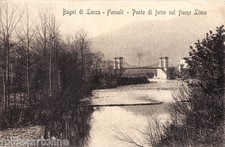 #BAGNI DI LUCCA - FORNOLI: PONTE DI FERRO SUL FIUME LIMA
