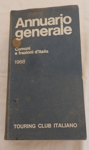 Tci annuario generale - tci, 1968
