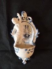 ACQUASANTIERA Putto Angelo, Ceramica Bassano