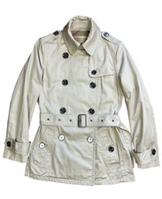 Cappotto trench corto donna