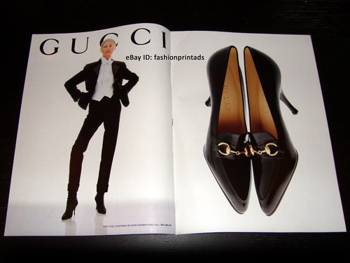 Vintage gucci pagine stampa - gucci, 2