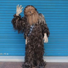 Costume Star Wars Chewbacca set completo cosplay adulto Chewie costumi Halloween nuovo