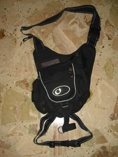 Borsa tracolla  OJ nera modello tipo 46 con cinghia regolabile 