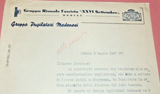 1947 Modena GRUPPO RIONALE