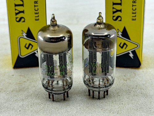 Nos coppia sylvania 12au7 - nos,