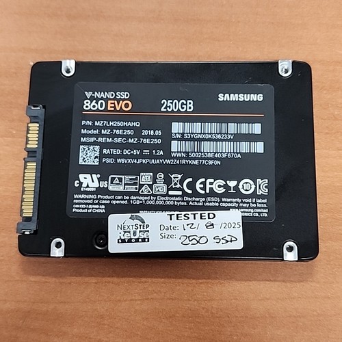 Samsung mz7lh250hahq 76e250 - samsung,