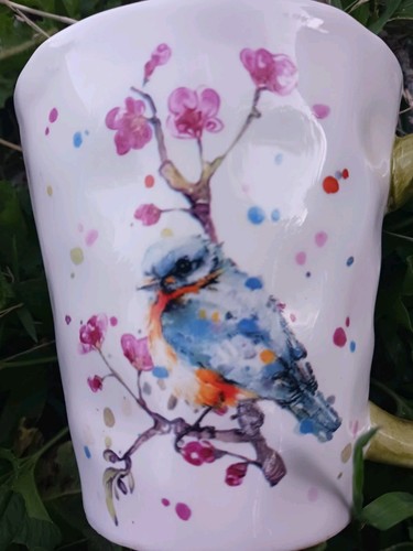 Tazza caffè tè blue - caffè/tè, bird