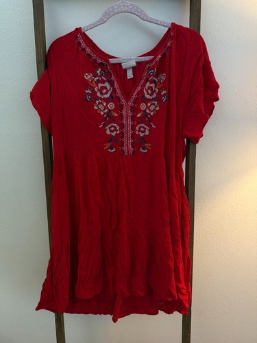 Abito donna estivo rosso - , con