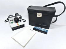 VINTAGE POLAROID LAND CAMERA 1000 SX-70 SX70 INSTANT FILM CAMERA TESTATO FUNZIONANTE