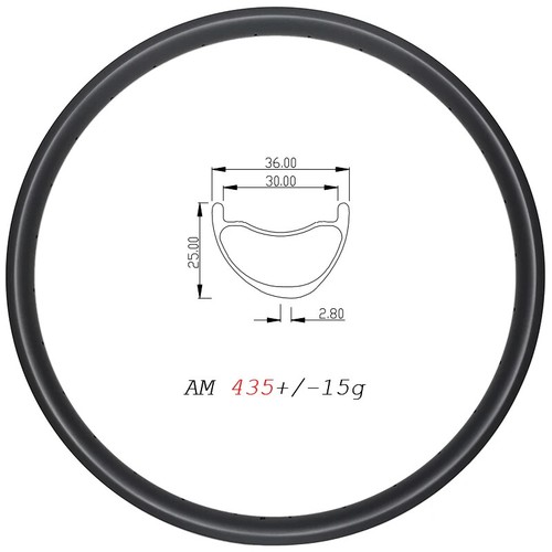 Cerchio carbonio 5er - cerchio,