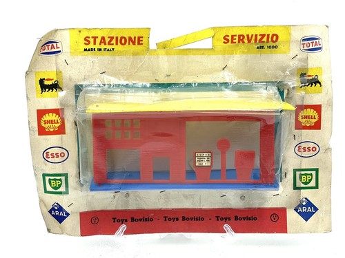 Vintage stazione servizio - stazione, di