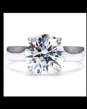 Anello 18k con diamante