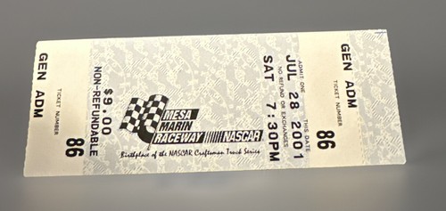 Biglietto gara nascar - gara,
