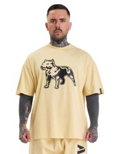 T-shirt Amstaff logo 2.0 crema