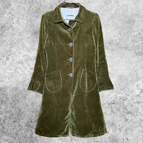 Cappotto velluto jil sander - velluto,