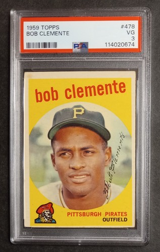 1959 topps 478 roberto - 1959,