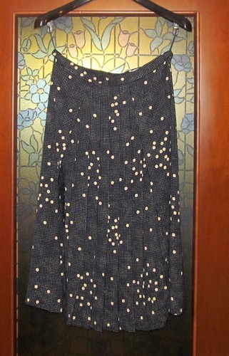 Gonna pois blu taglia 42 - taglia,