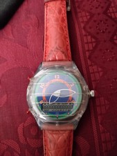 Swatch The Beep teledrin con quadro a cristalli liquidi funzionante.