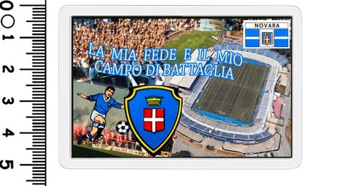 Foto magnete calcio figurina - foto,