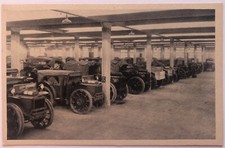 Cartolina Pubblicitaria FIAT trattore Pavesi P 4/100 stabilimento SPA car T15