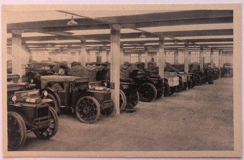 Cartolina pubblicitaria fiat - cartolina,