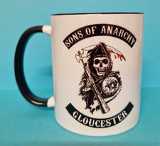 Tazza personalizzata ispirata ai figli dell'anarchia