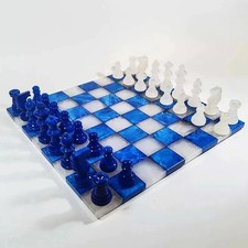 Set scacchi fatti a mano in