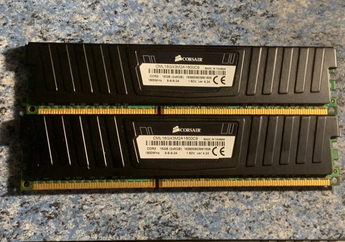 16gb ddr3 1600mhz corsair - ✅,