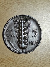 REGNO  5 CENTESIMI 1936 SPIGA