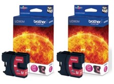 2 x Brother LC980M LC980 M