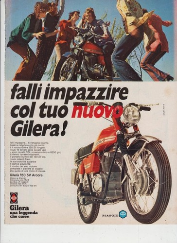 Advertising pubblicità moto - advertising,