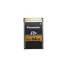 Panasonic AJ-P2E064FG Scheda di memoria P2 64 GB serie F 64 GB