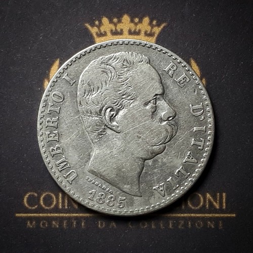 Lire scudo 1885 - -,