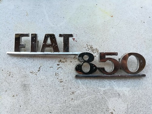 Stemma fregio fiat 850 - stemma, berlina