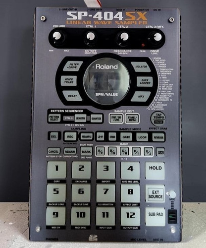 Roland 404sx sampler beat - roland,