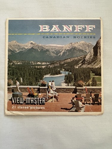 Vintage view master banff - vintage,