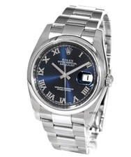 Rolex Datejust 36 Blu Romano