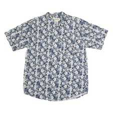 Camicia Cotone Blu E Bianca A