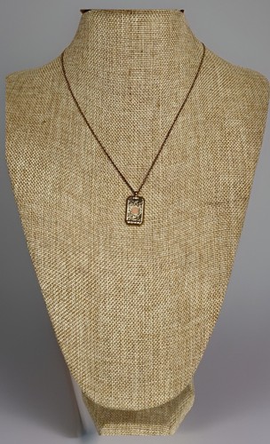 Collana con tarocchi placcati - con,