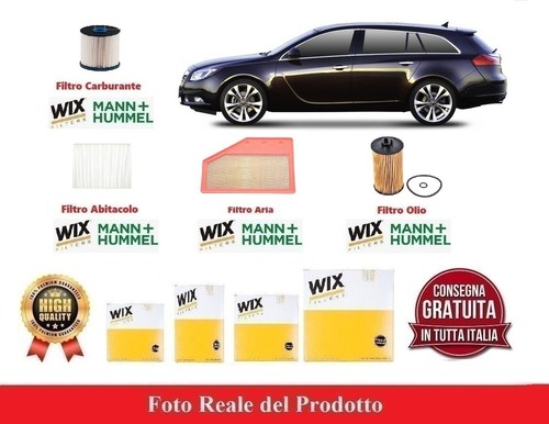 Kit filtri tagliando per opel - kit,